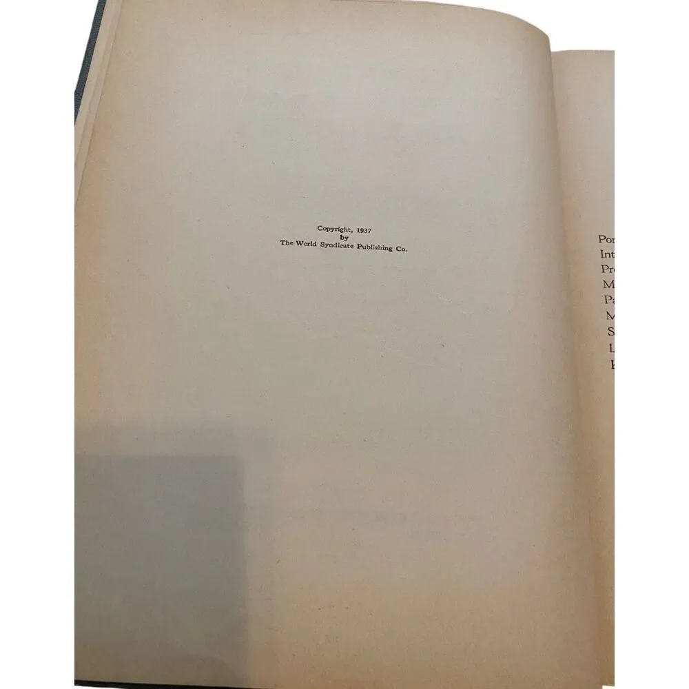 Websters Universal Unabridged Dictionary Vol 2 Hardcover Book 1937